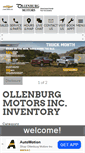 Mobile Screenshot of ollenburgmotors.com